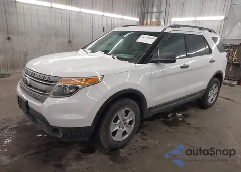 2014 Ford Explorer z USA, uszkodzony, nr VIN 1FM5K8B85EGB43991